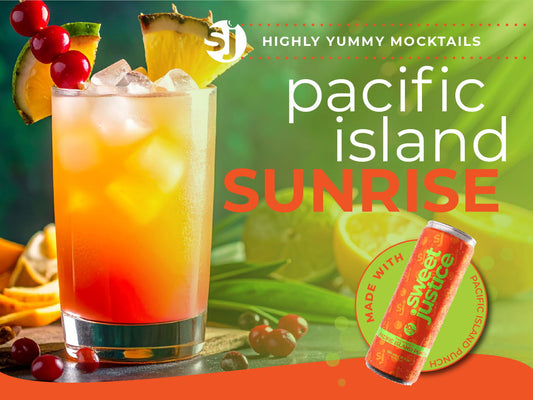 Summer Infused Mocktails: Pacific Island Punch Sunrise