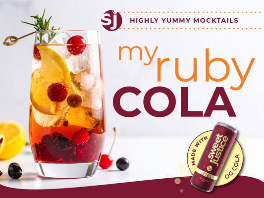 Infused Mocktails by Evelyn Chick: My Ruby Cola