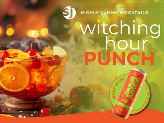 Witching Hour Punch: A Spooky Infused Halloween Mocktail